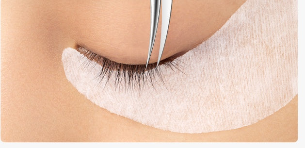 JMT-757194 Eyelash Grafting Tool Set with Stainless Steel Clips - 3-Piece Combination of Peacock, Dolphin & Gold Feather Clips