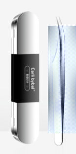 JMT-757194 Eyelash Grafting Tool Set with Stainless Steel Clips - 3-Piece Combination of Peacock, Dolphin & Gold Feather Clips