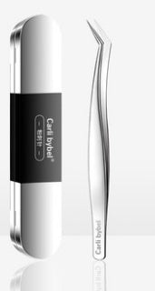 JMT-757194 Eyelash Grafting Tool Set with Stainless Steel Clips - 3-Piece Combination of Peacock, Dolphin & Gold Feather Clips