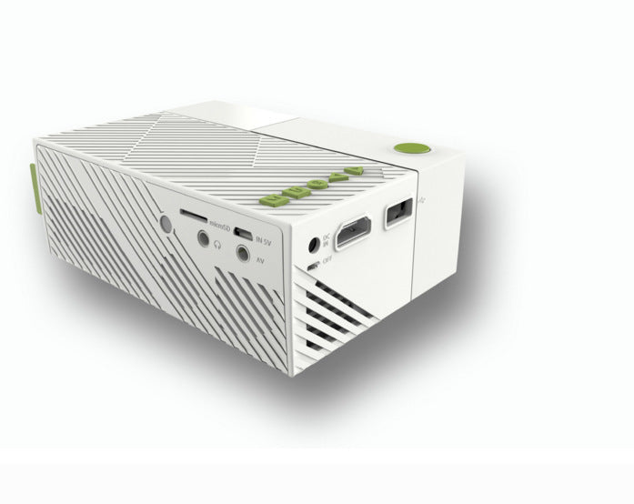 JMT-757386 Compact Le Jiada YG300 HD Micro Projector for Front Projection - Portable and Lightweight Design