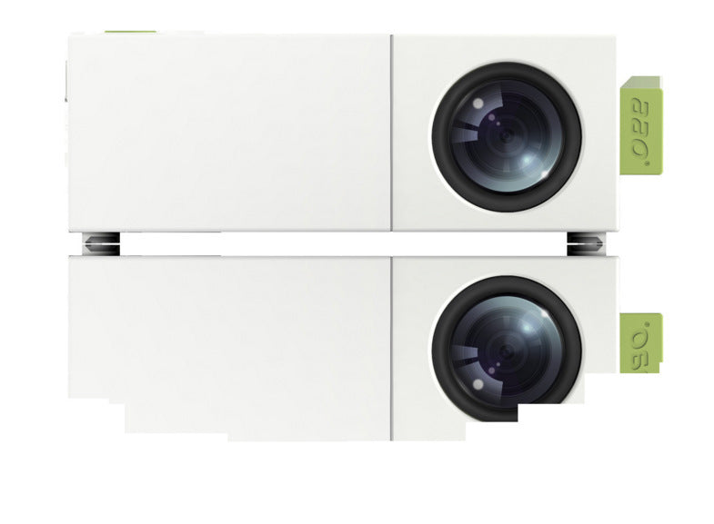 JMT-757386 Compact Le Jiada YG300 HD Micro Projector for Front Projection - Portable and Lightweight Design
