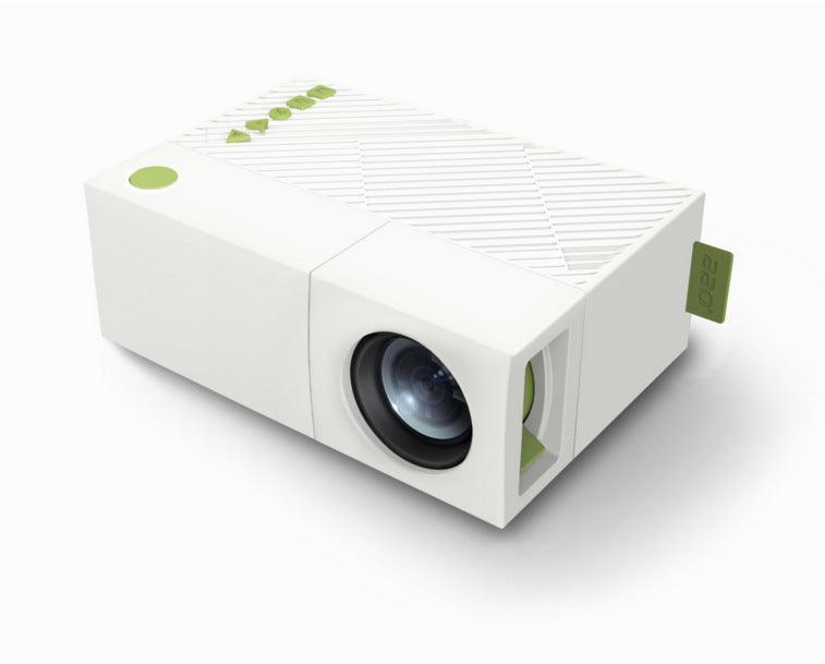JMT-757386 Compact Le Jiada YG300 HD Micro Projector for Front Projection - Portable and Lightweight Design