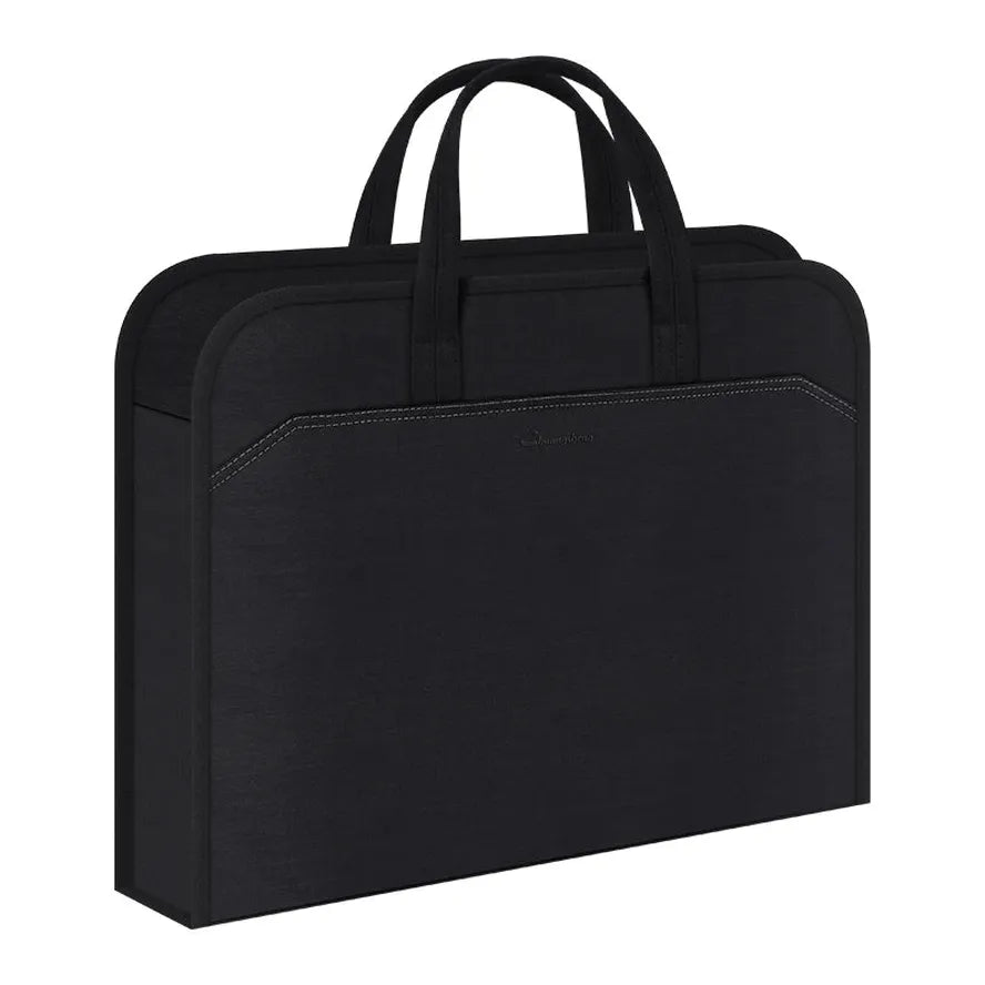 JMT-757706 Black Waterproof 15.6 Inch Laptop Tote Bag for Office Use, Suitable for Men and Women