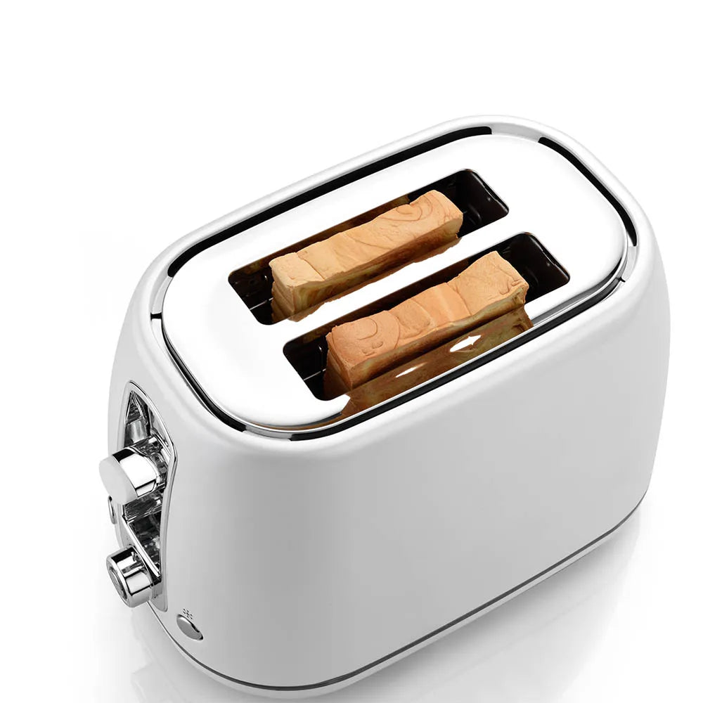 JMT-758026 Custom Logo 304 Stainless Steel Black Toaster with Clear Window