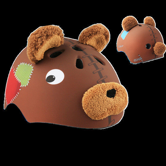 JMT-758282 Children's Cartoon Animal Helmet for Safety and Fun