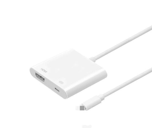 JMT-758538 iPhone Lightning to HDMI Adapter Cable for HD TV and Projector, 1080p Resolution, 0.15m Length