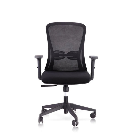 JMT-758794 Ergonomic Adjustable Mesh Office Chair with Swivel Function and High-End Lift Mechanism