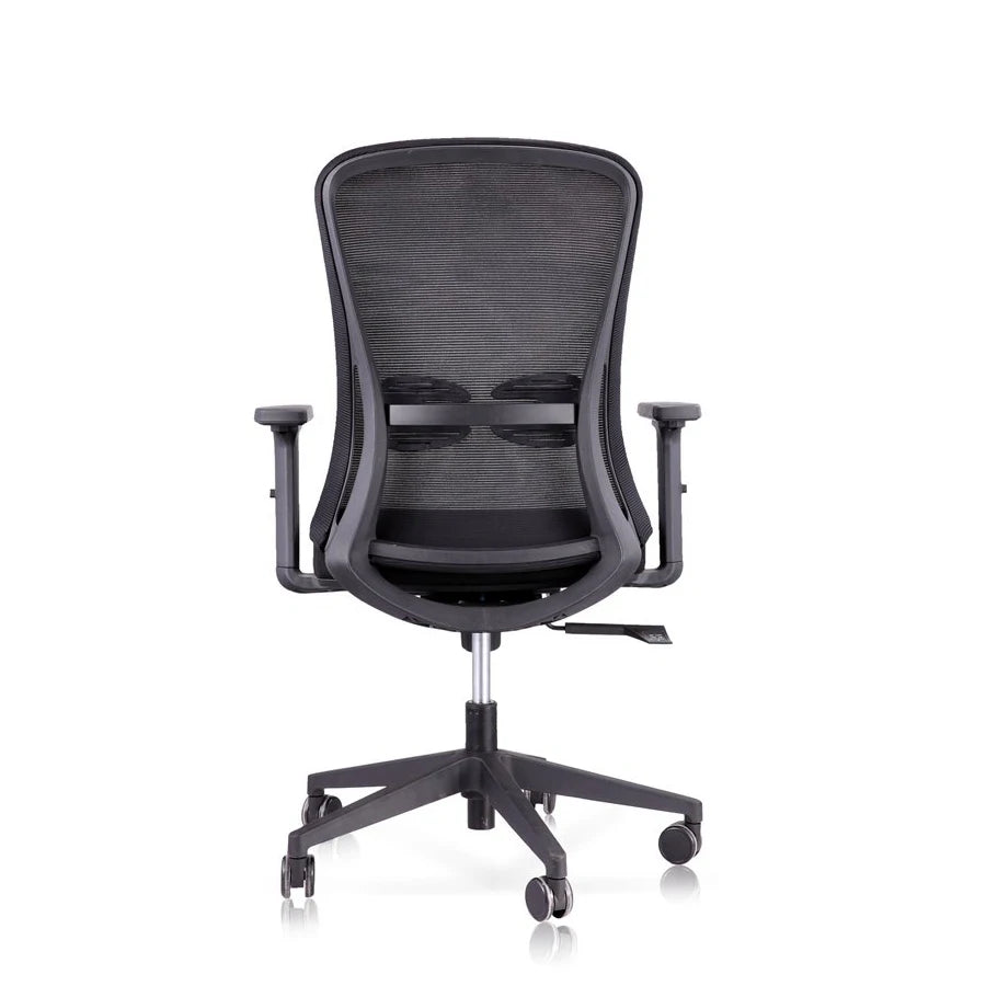 JMT-758794 Ergonomic Adjustable Mesh Office Chair with Swivel Function and High-End Lift Mechanism
