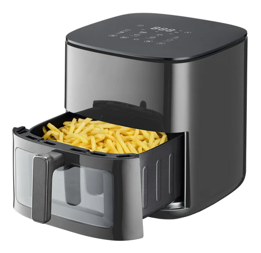 JMT-759114 Smart Digital Air Fryer with LED Display - Available in 3 Sizes (3L/5L/7L) and Transparent Window