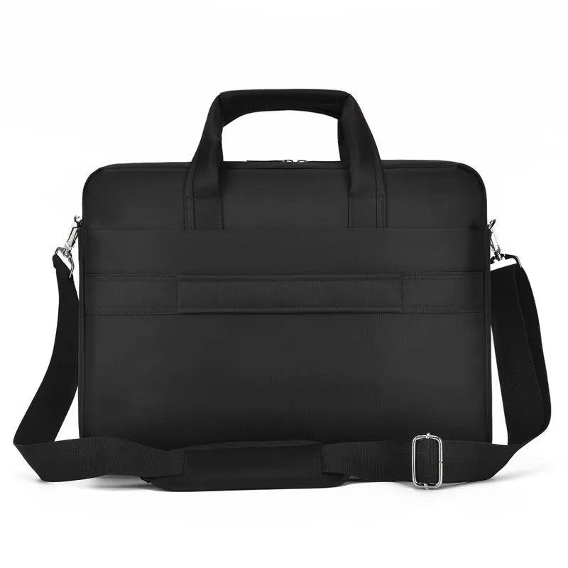JMT-759178 Slim Business Laptop Bag – Waterproof Nylon for 15.6-Inch Laptops, Men's Casual Computer Tote