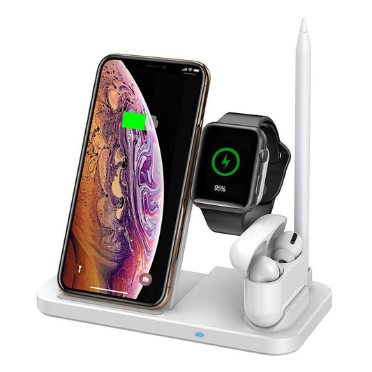 JMT-759370 Three-in-One Wireless Charger with Portable Folding Design and Type-C Interface
