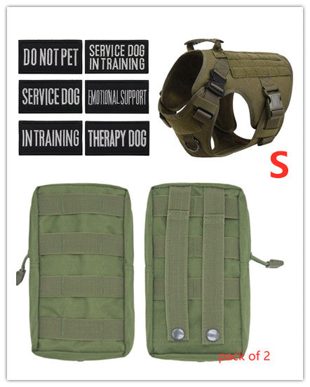 JMT-759882 Adjustable Tactical Dog Harness for German Shepherds - Durable and Comfortable Pet Gear