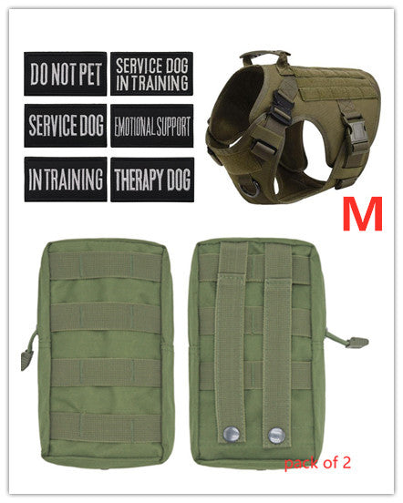 JMT-759882 Adjustable Tactical Dog Harness for German Shepherds - Durable and Comfortable Pet Gear
