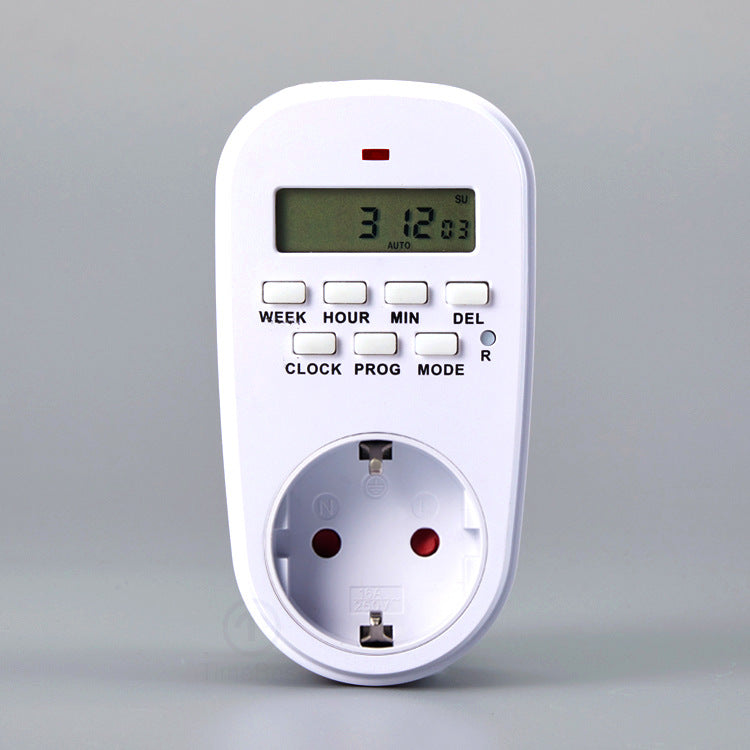 JMT-760010 Programmable Digital Timer Socket for Efficient Appliance Control