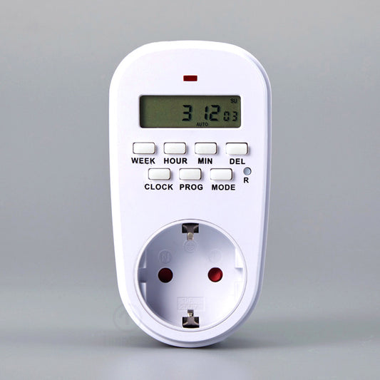 JMT-760010 Programmable Digital Timer Socket for Efficient Appliance Control