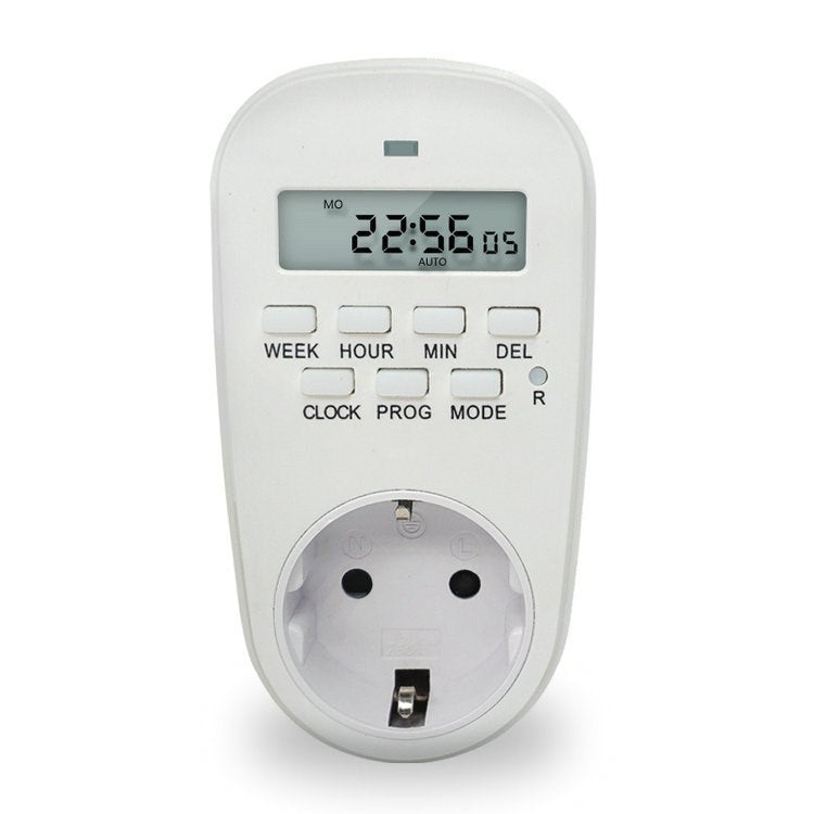 JMT-760010 Programmable Digital Timer Socket for Efficient Appliance Control