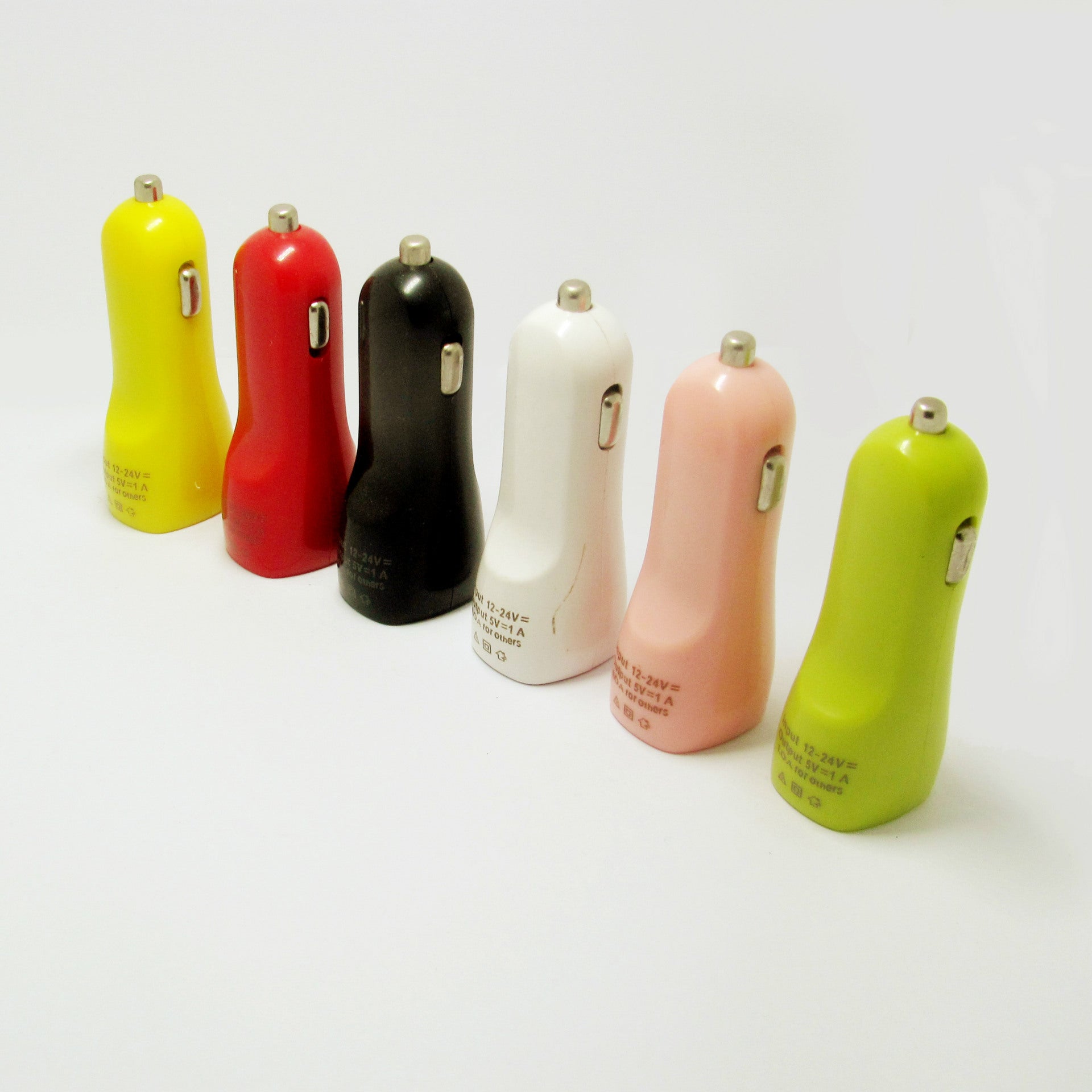 JMT-760202 Dual USB Car Charger with LED Indicator Light for Mobile Devices