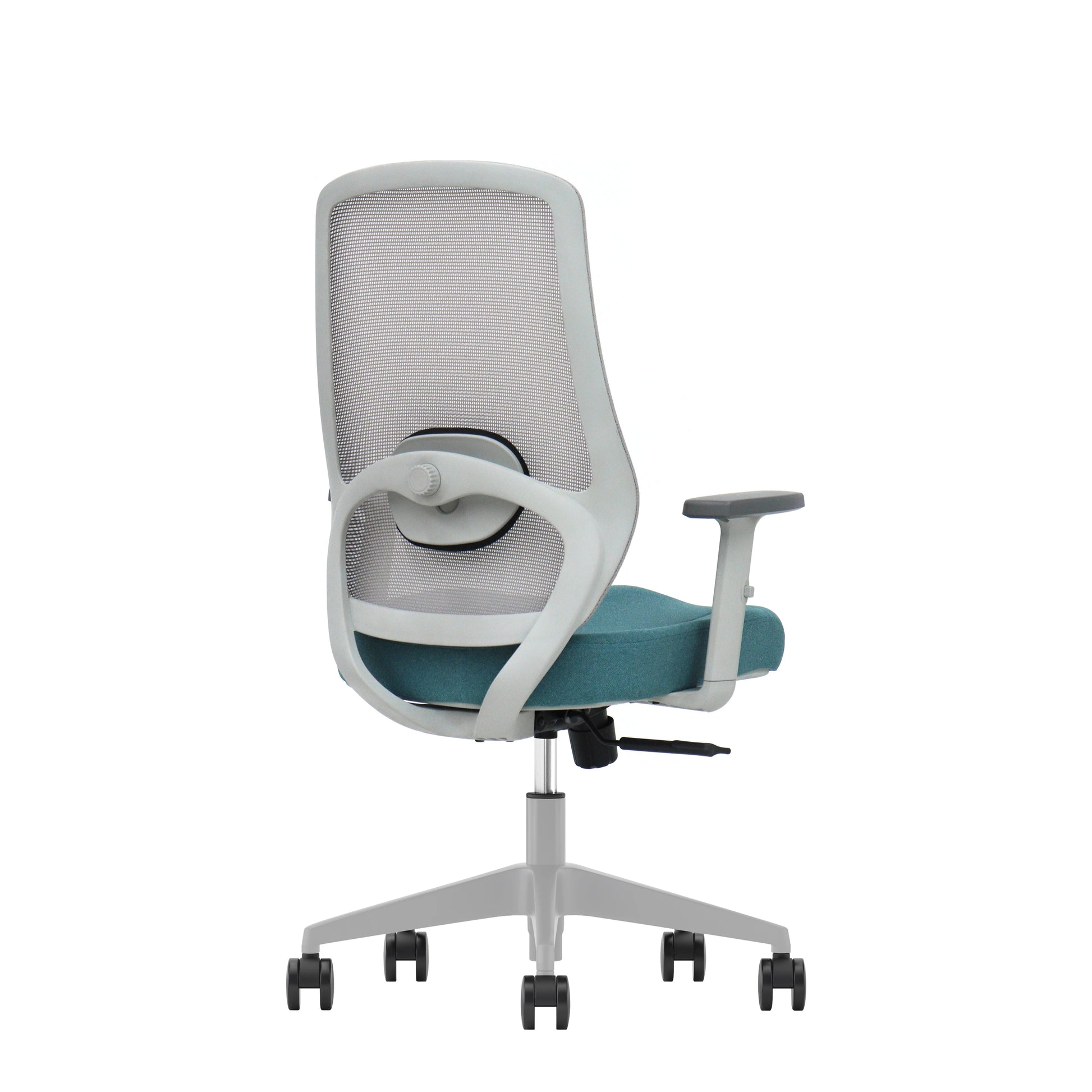 JMT-760266 Ergonomic Mesh Swivel Office Chair for Home and Conference Spaces, Modern Design in White
