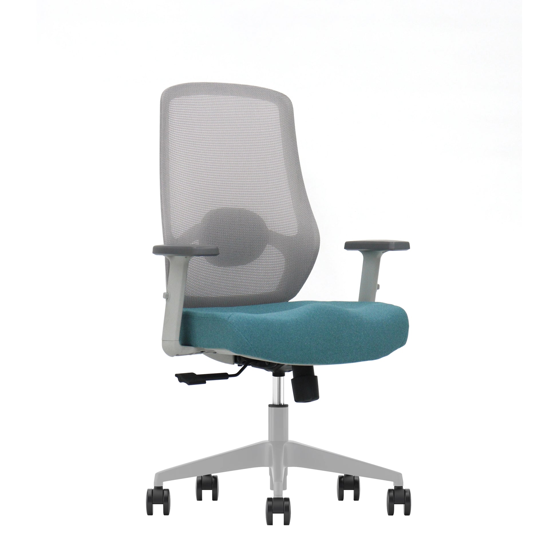 JMT-760266 Ergonomic Mesh Swivel Office Chair for Home and Conference Spaces, Modern Design in White