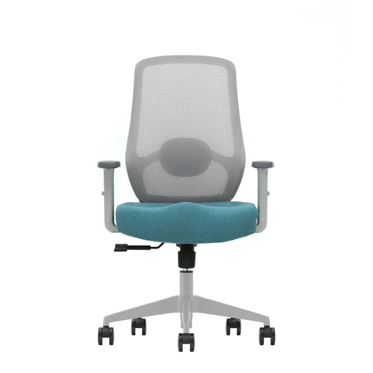JMT-760266 Ergonomic Mesh Swivel Office Chair for Home and Conference Spaces, Modern Design in White