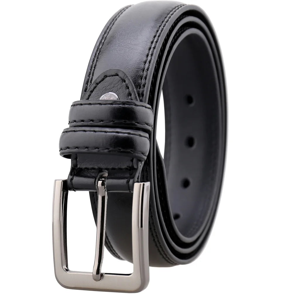 JMT-760266 Men's Pin Buckle Belt in Multiple Colours - Model ZK33-560, Width 3.3CM