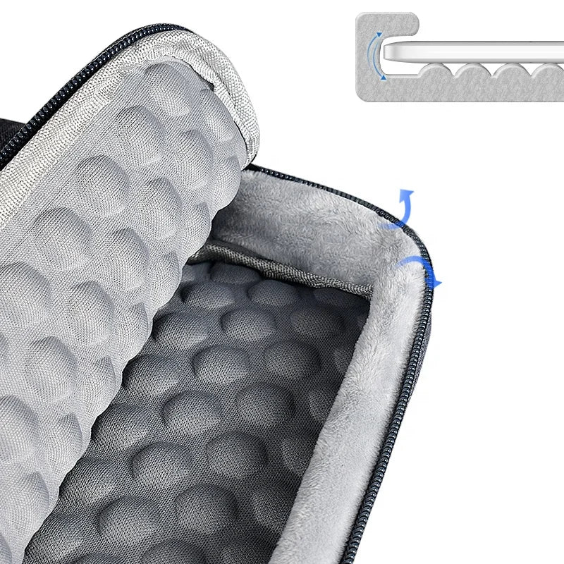 JMT-760330 Durable Shockproof Laptop Bag for 13.3 to 15.6 Inch Computers - Multifunctional Carrying Case