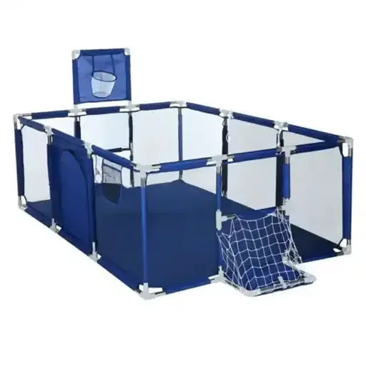 JMT-760458 Large Square Baby Playpen for Toddlers - European Standard Safety Fence for Playtime
