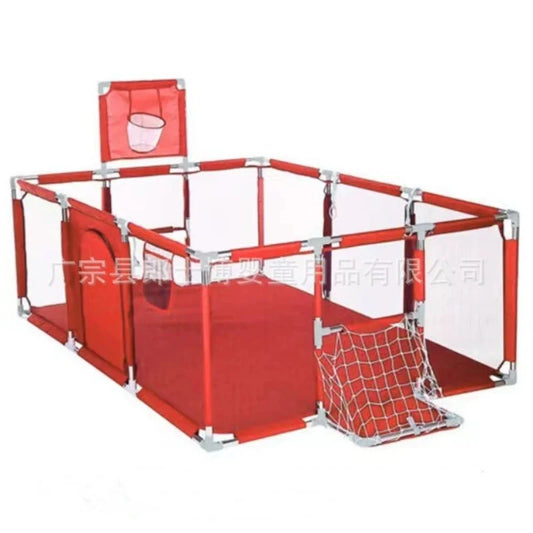 JMT-760458 Large Square Baby Playpen for Toddlers - European Standard Safety Fence for Playtime