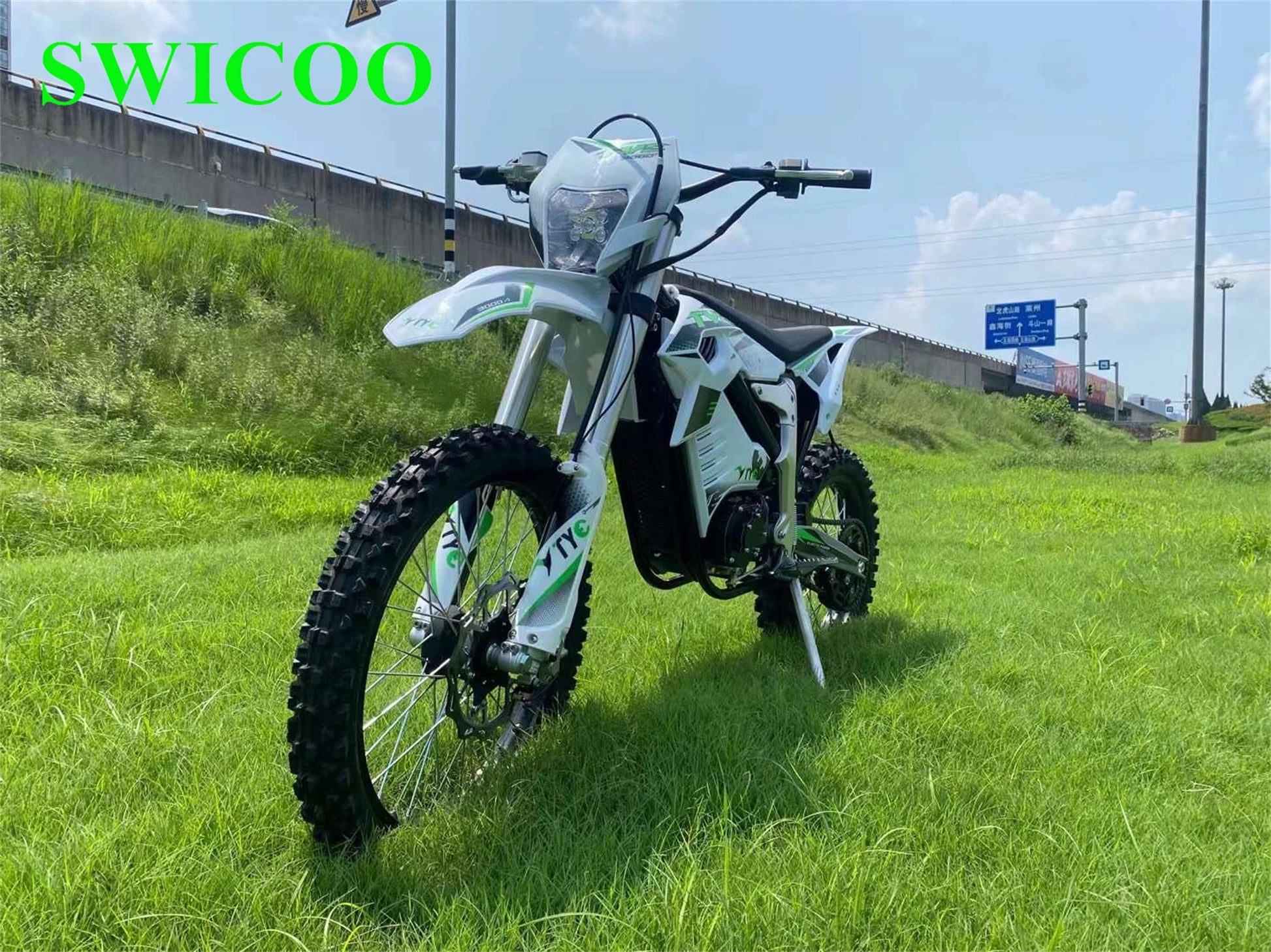 JMT-760586 3000W Fast Charging Off-Road Electric Dirt Bike , Top Speed 27.9 mph
