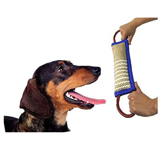 JMT-760650 Blue Edge Dog Training Bite Stick - Durable Linen, Available in 30 cm and 50 cm Sizes