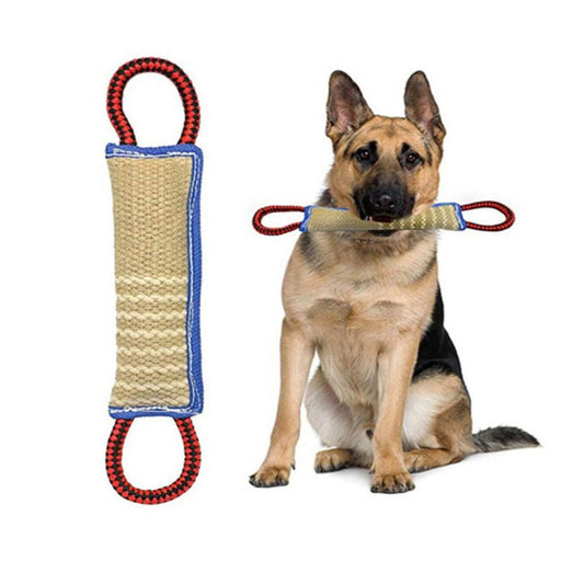 JMT-760650 Blue Edge Dog Training Bite Stick - Durable Linen, Available in 30 cm and 50 cm Sizes
