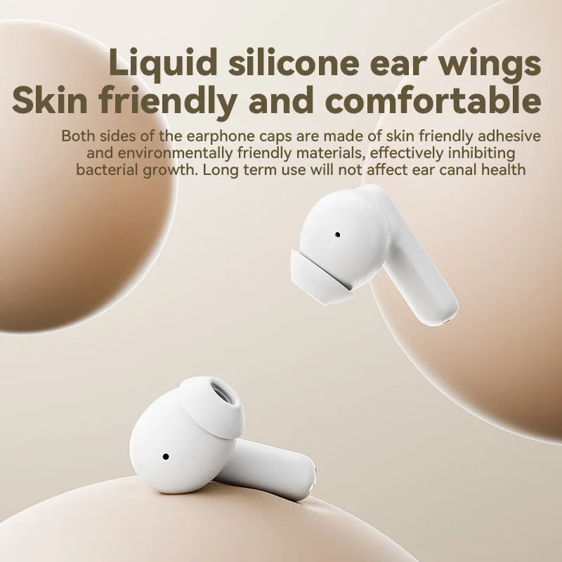 JMT-760842 Wireless Noise-Canceling Earbuds with Touch Control and HiFi Sound for Gaming and Music