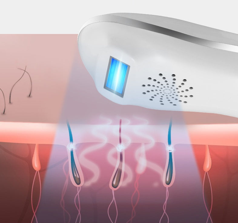 JMT-760906 Electric Laser Underarm Shaver for Whole Body Hair Removal, ABS Material, AC Power Supply