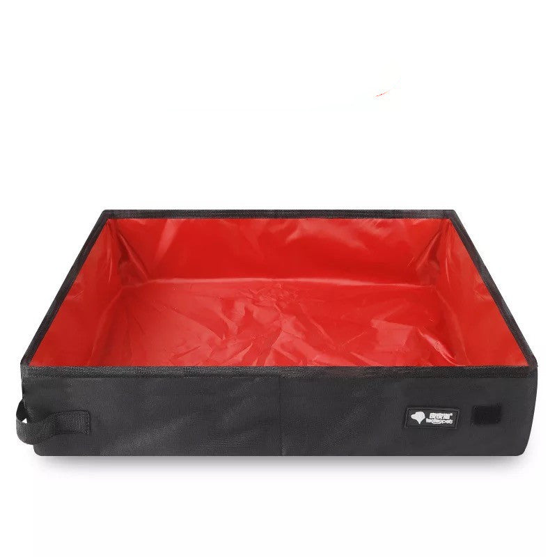JMT-760906 Foldable Portable Cat Litter Box for Easy Travel and Convenient Use