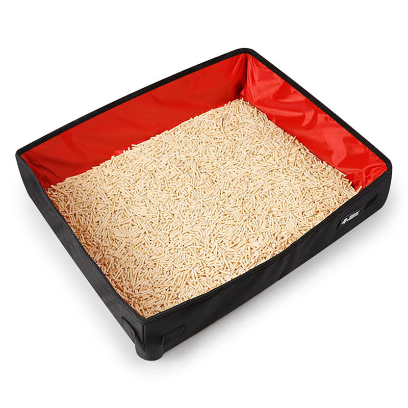 JMT-760906 Foldable Portable Cat Litter Box for Easy Travel and Convenient Use