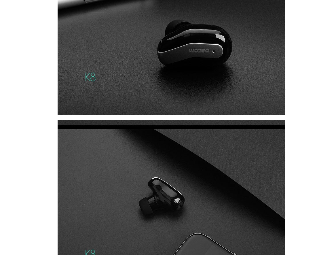 JMT-761162 K17 Stealth Wireless Bluetooth 4.1 Earphones with Power Display and Multi-Point Connection
