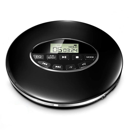 JMT-761162 Portable CD Player with Mobile Walkman Functionality for On-the-Go Listening
