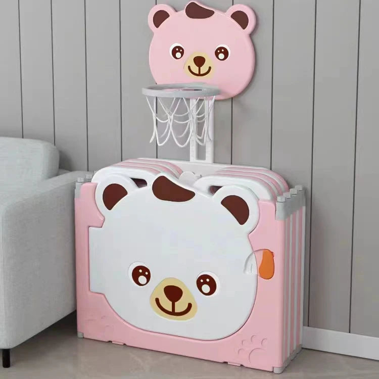 JMT-761610 Indoor Play Yard for Babies - Safe Plastic Playpen for Children’s Playtime Activities