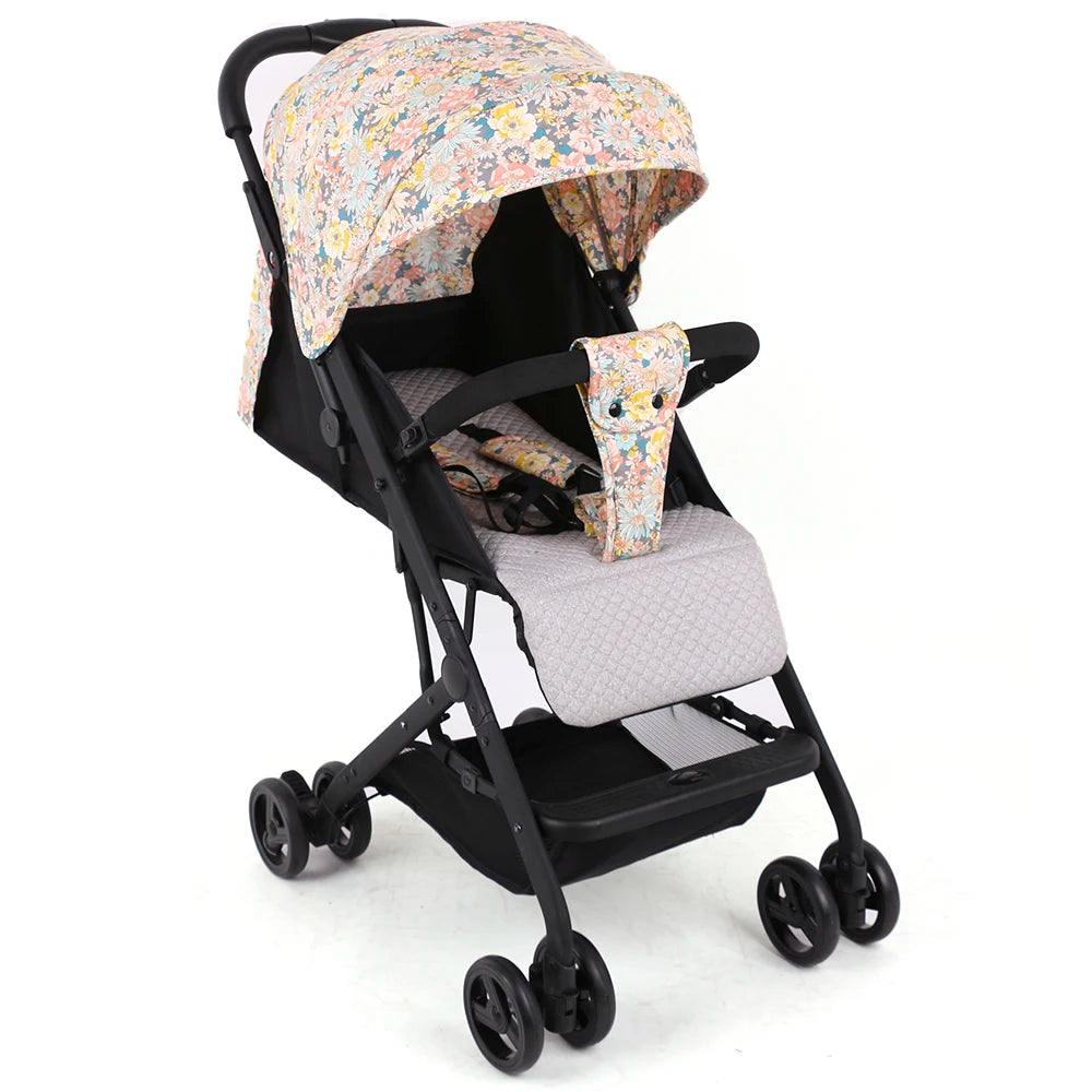 JMT-761674 Lightweight Folding Baby Stroller with Umbrella Canopy for Summer Travel and Newborns