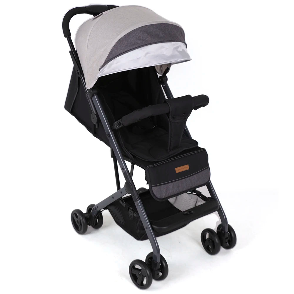 JMT-761674 Lightweight Folding Baby Stroller with Umbrella Canopy for Summer Travel and Newborns
