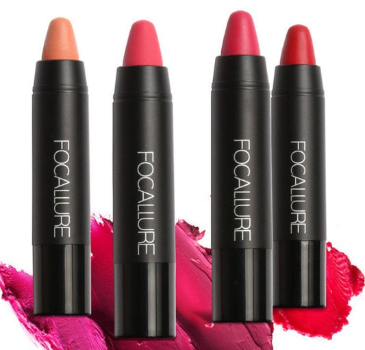 JMT-761930 Focallure Matte Lipstick - Long-Lasting Hydrating Formula with Vitamin E