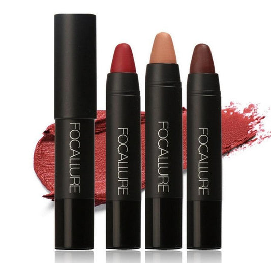 JMT-761930 Focallure Matte Lipstick - Long-Lasting Hydrating Formula with Vitamin E