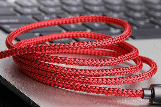 JMT-761994 Zinc Alloy Data Cable for Apple & Android – Fast Charging, 2.4A Output, Various Lengths, Multiple Colors