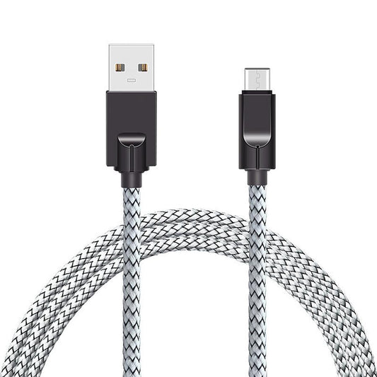 JMT-761994 Zinc Alloy Data Cable for Apple & Android – Fast Charging, 2.4A Output, Various Lengths, Multiple Colors