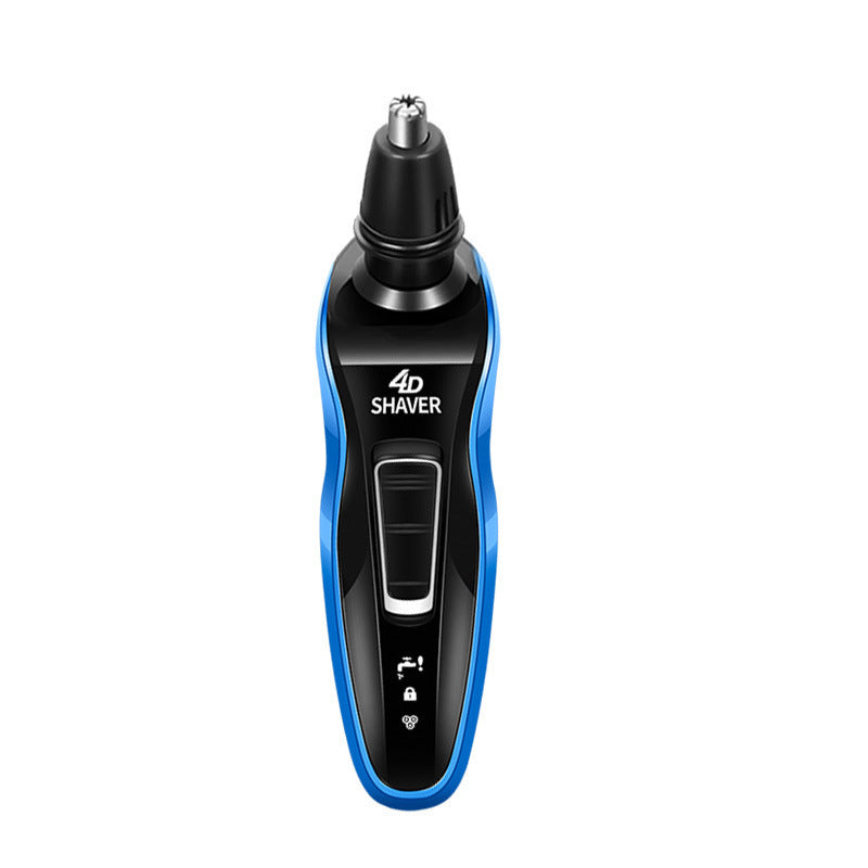 JMT-762058 4D Electric Rotary Shaver with Rechargeable Power and Body Wash Cleaning