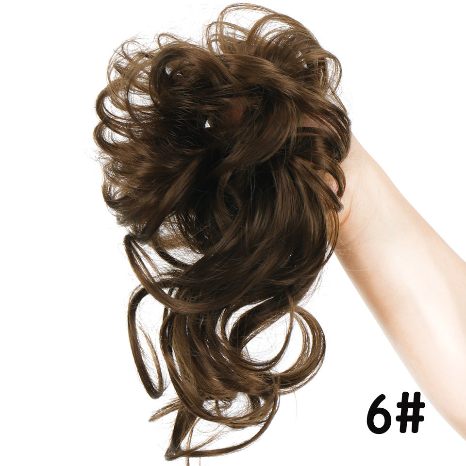 JMT-762186 Natural Long Beard Fluffy Wig for Ladies - High Temperature Wire Hair