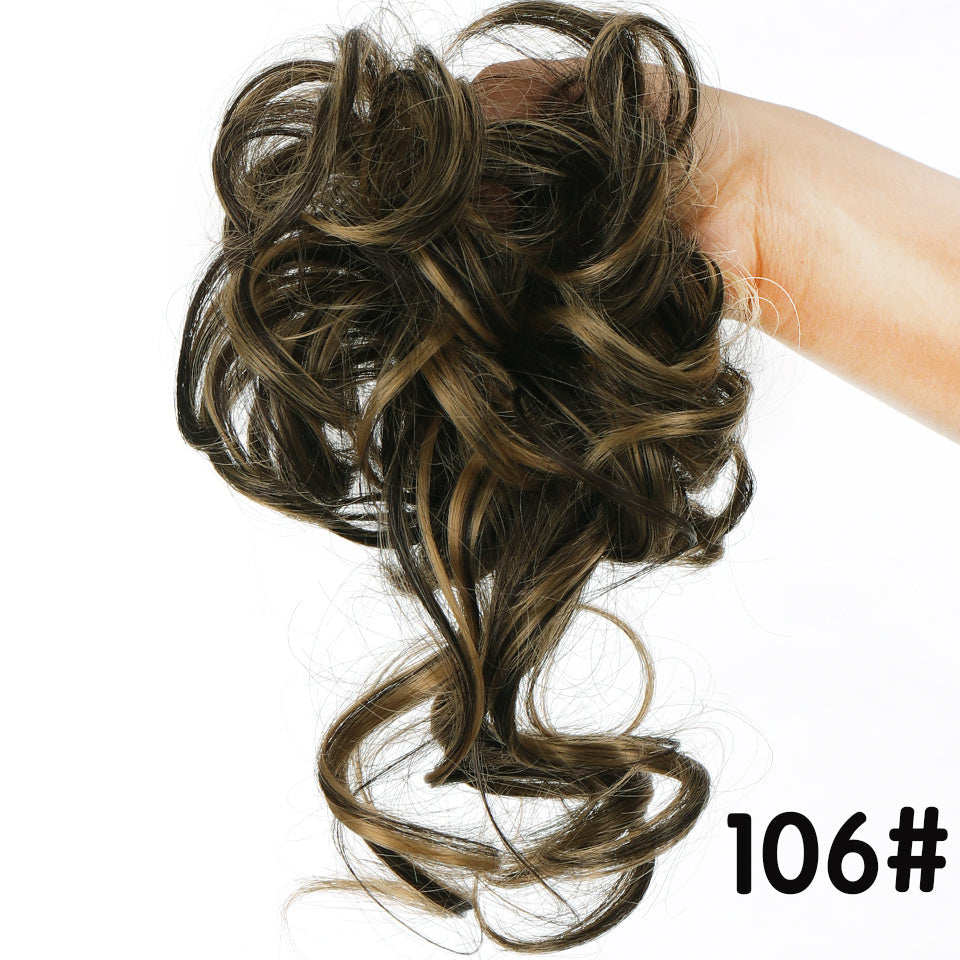 JMT-762186 Natural Long Beard Fluffy Wig for Ladies - High Temperature Wire Hair