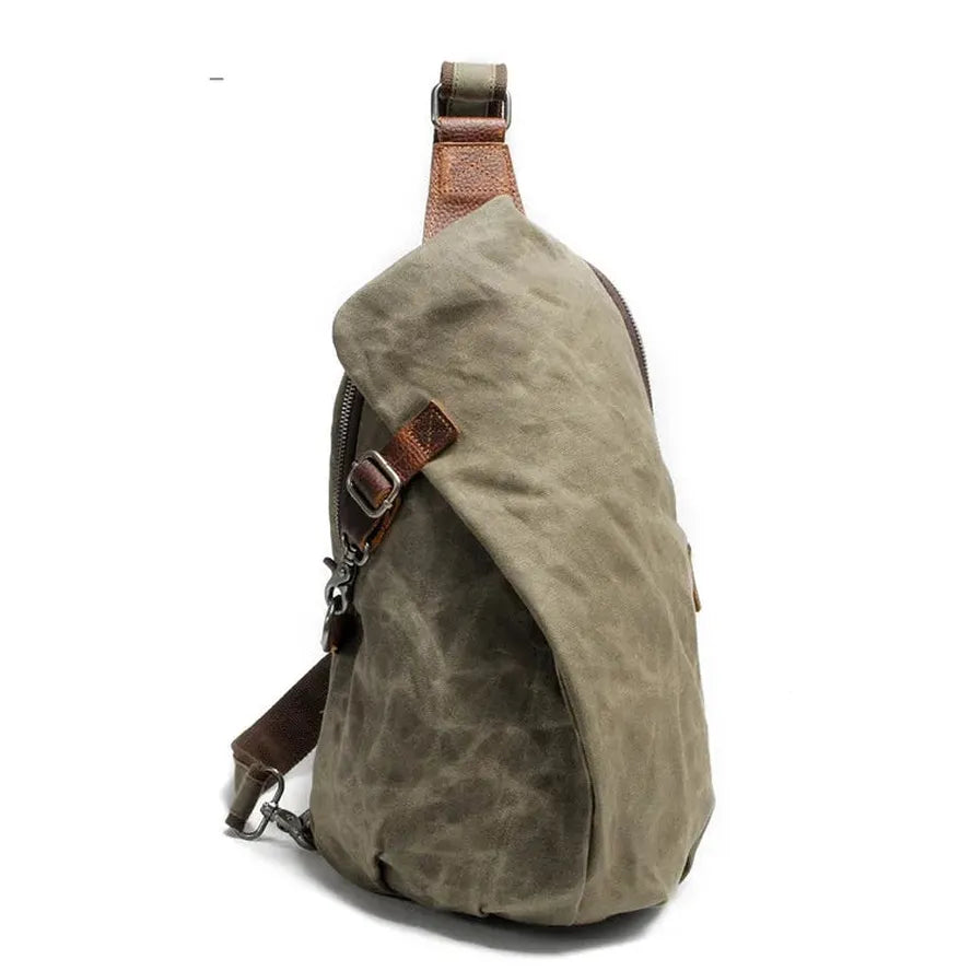 JMT-762698 Waterproof Canvas Messenger Shoulder Bag for Men