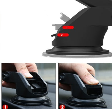 JMT-762826 Universal Adjustable Telescopic Long Rod Car Navigation and Phone Mount Accessory