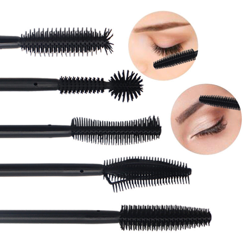 JMT-763082 50 Pack Silicon Lash Curlers in Black - Multiple Styles Available